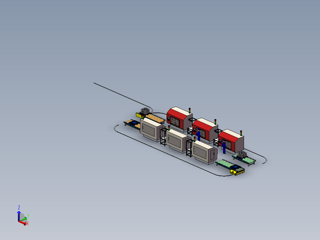 简易FMS长城汽车模型2