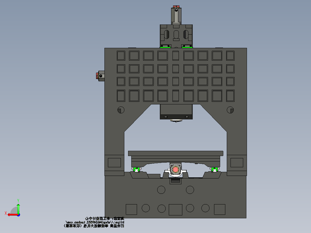 A4_小型数控铣床SW2013后视图