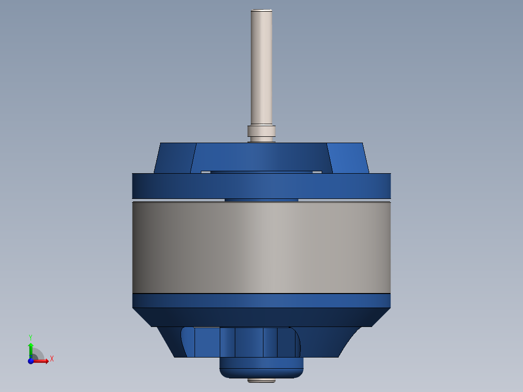 电机 -d2825-5000前视图