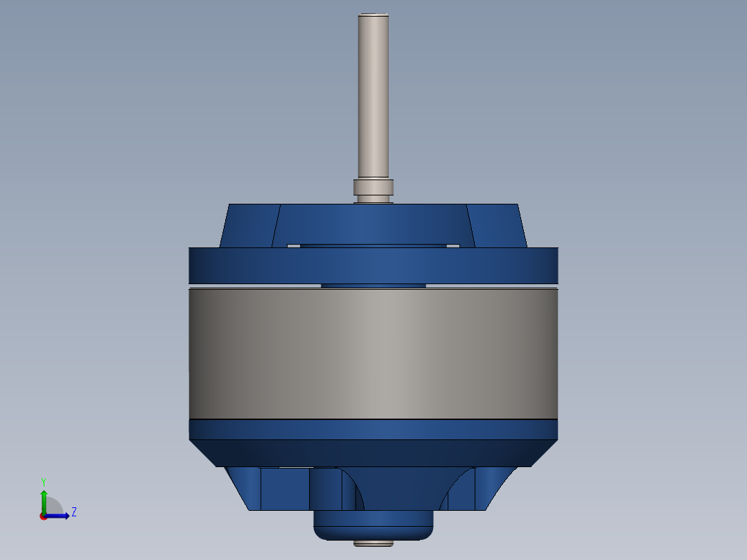 电机 -d2825-5000左视图