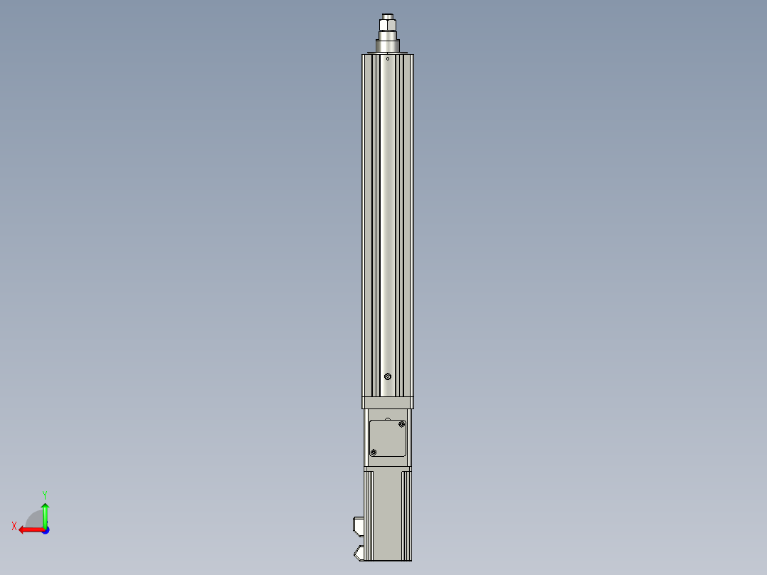 12VZ电动缸-VZ6-S300-BC后视图