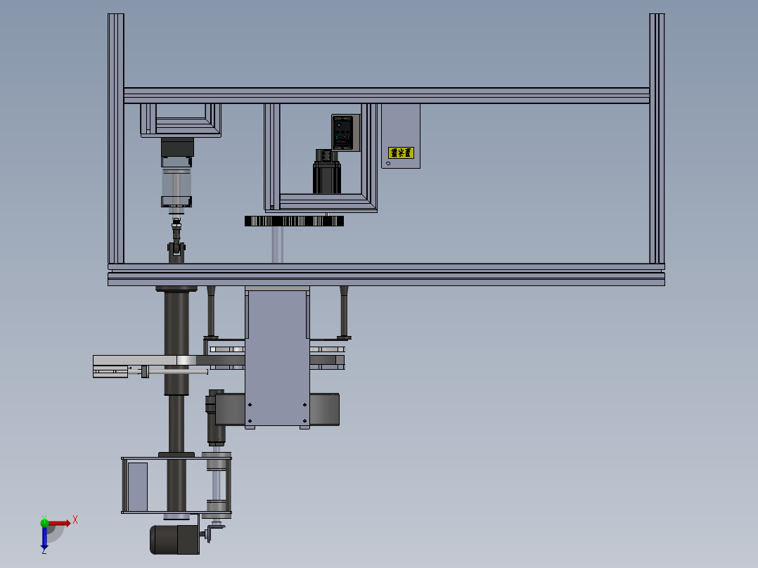 封盖机 2024-4-20(1)俯视图