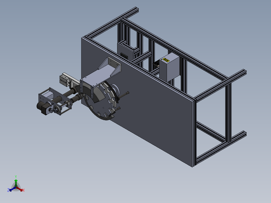 封盖机 2024-4-20(1)正等轴测图
