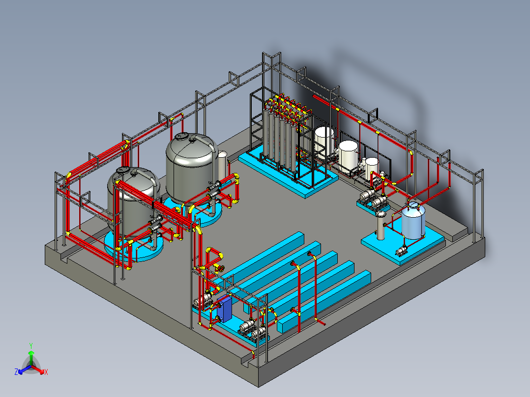 超滤系统设备房