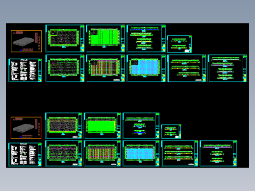 温州某公司钢结构工程CAD图