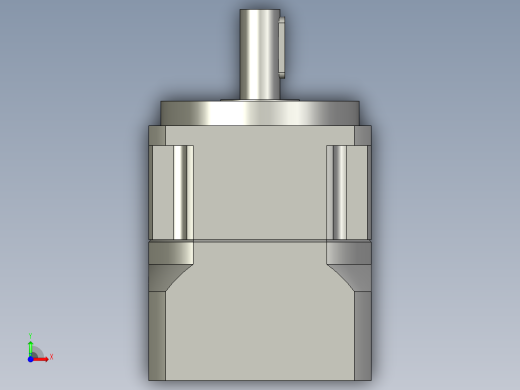 斜齿PGH090-L1 19-70-90-M5 CZ16.STEP前视缩略图