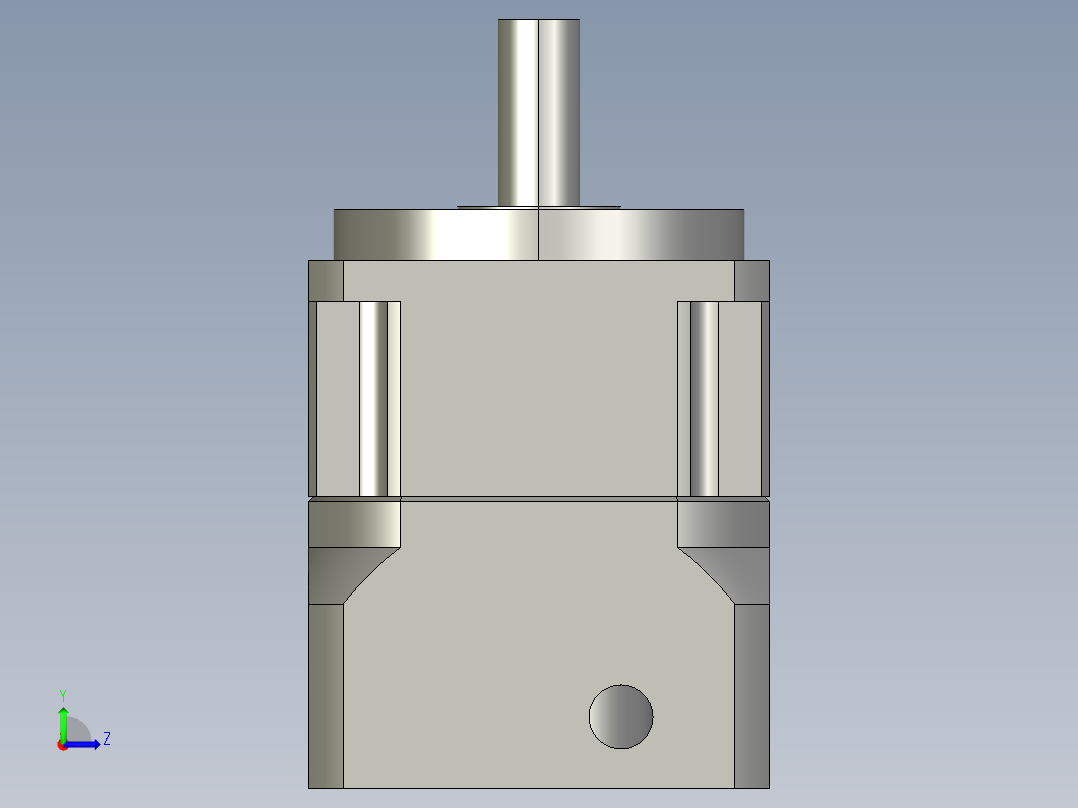 斜齿PGH090-L1 19-70-90-M5 CZ16.STEP左视图