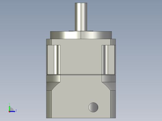 斜齿PGH090-L1 19-70-90-M5 CZ16.STEP左视缩略图