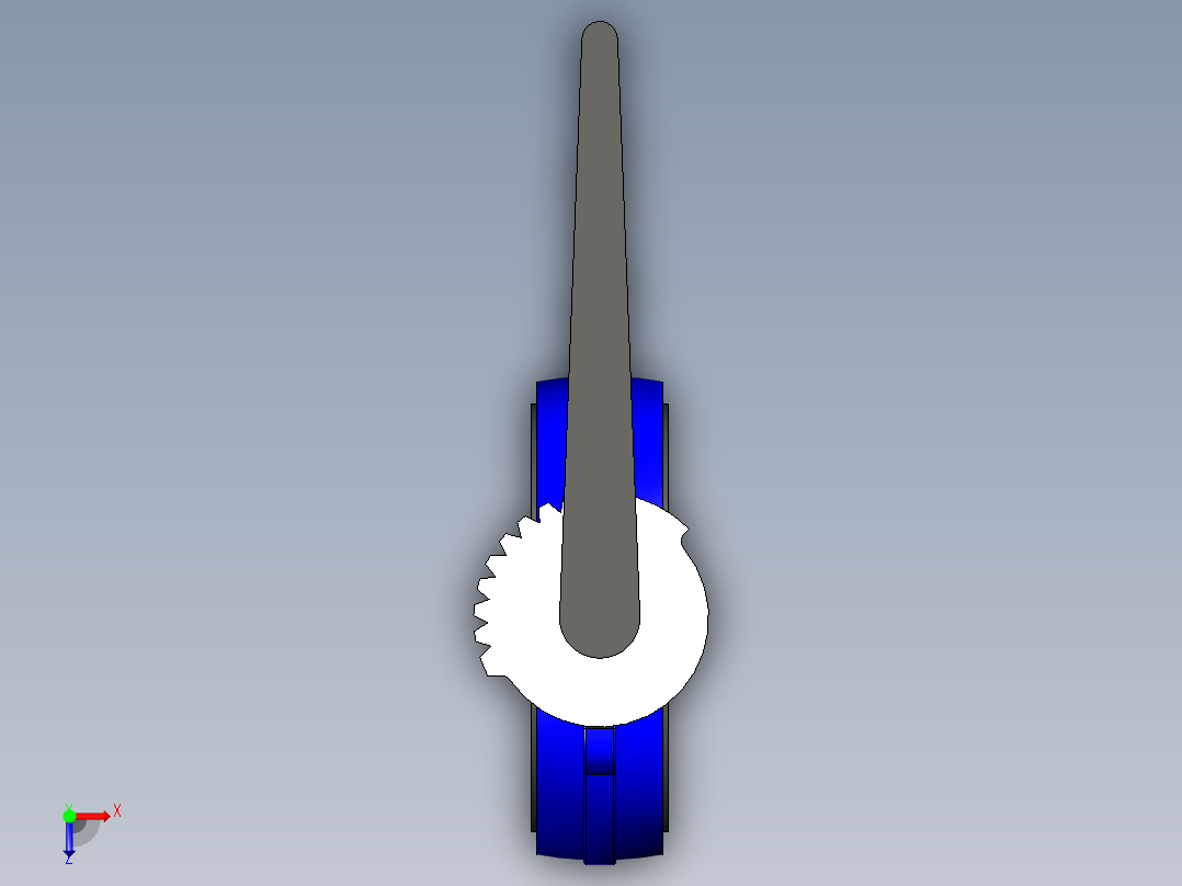 阀门模型-DN150____俯视图