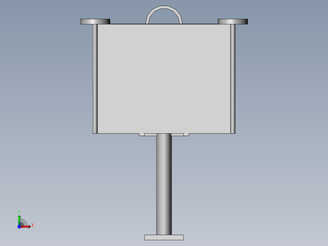 电气控制柜前视图