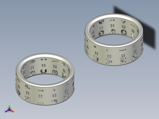 密码环正等轴测缩略图