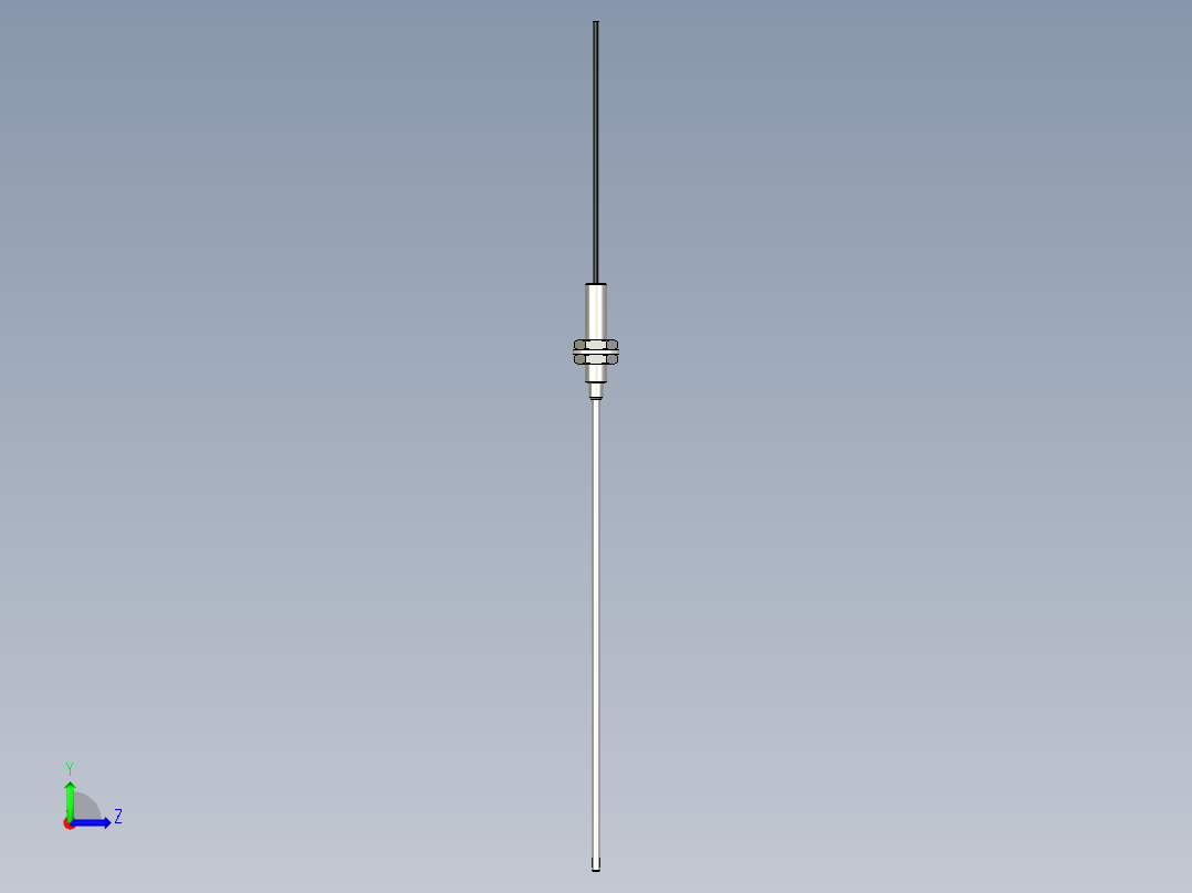 侧视光纤_漫反射型FR-F410-L左视图
