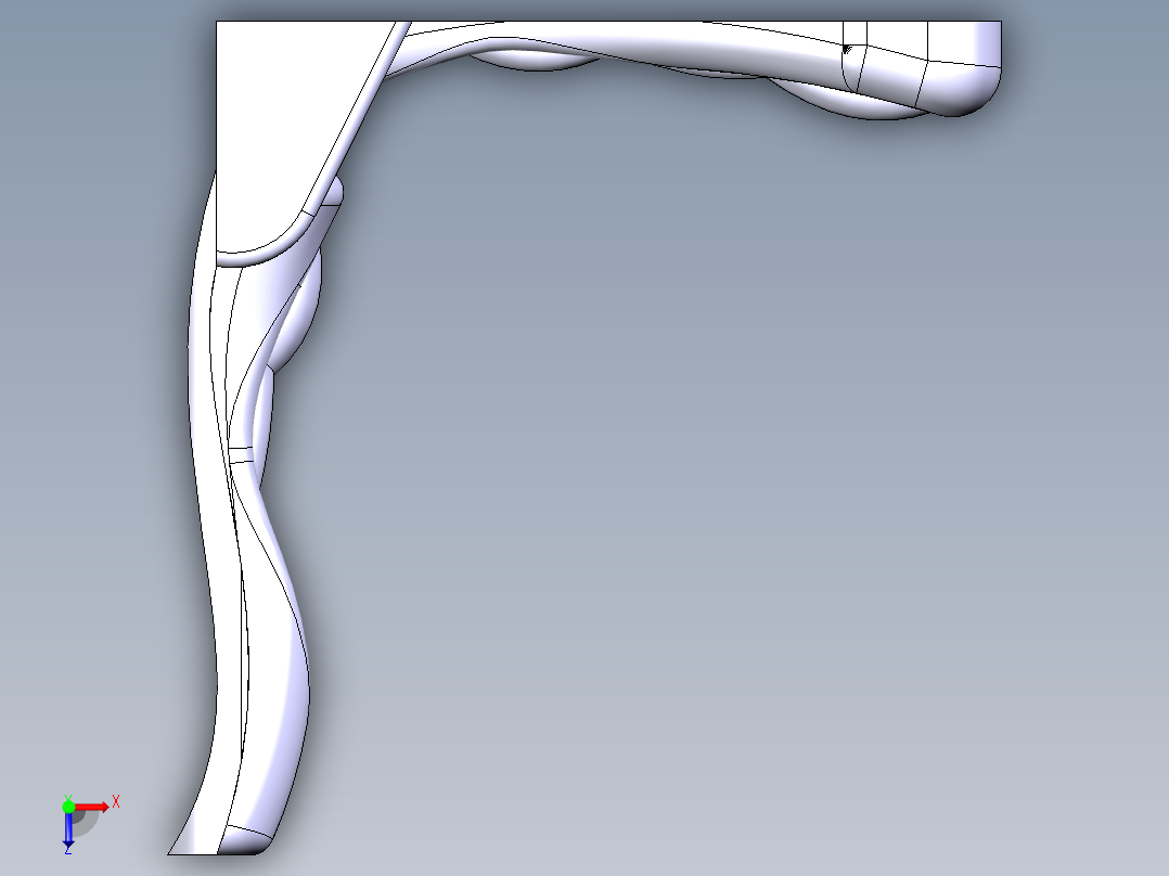 汽车座椅 (93)俯视图