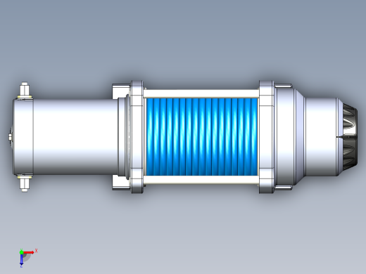 绞车 卷扬机 (25)俯视缩略图