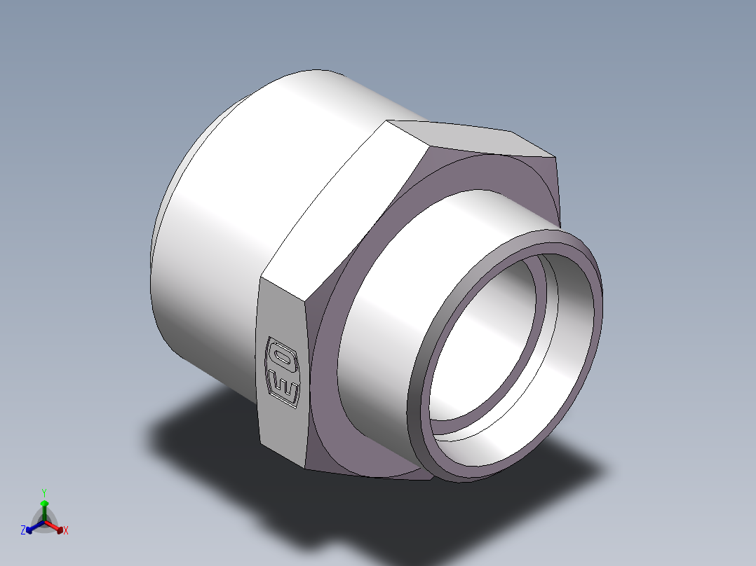 美制锥螺纹、1CN-36-20主视图