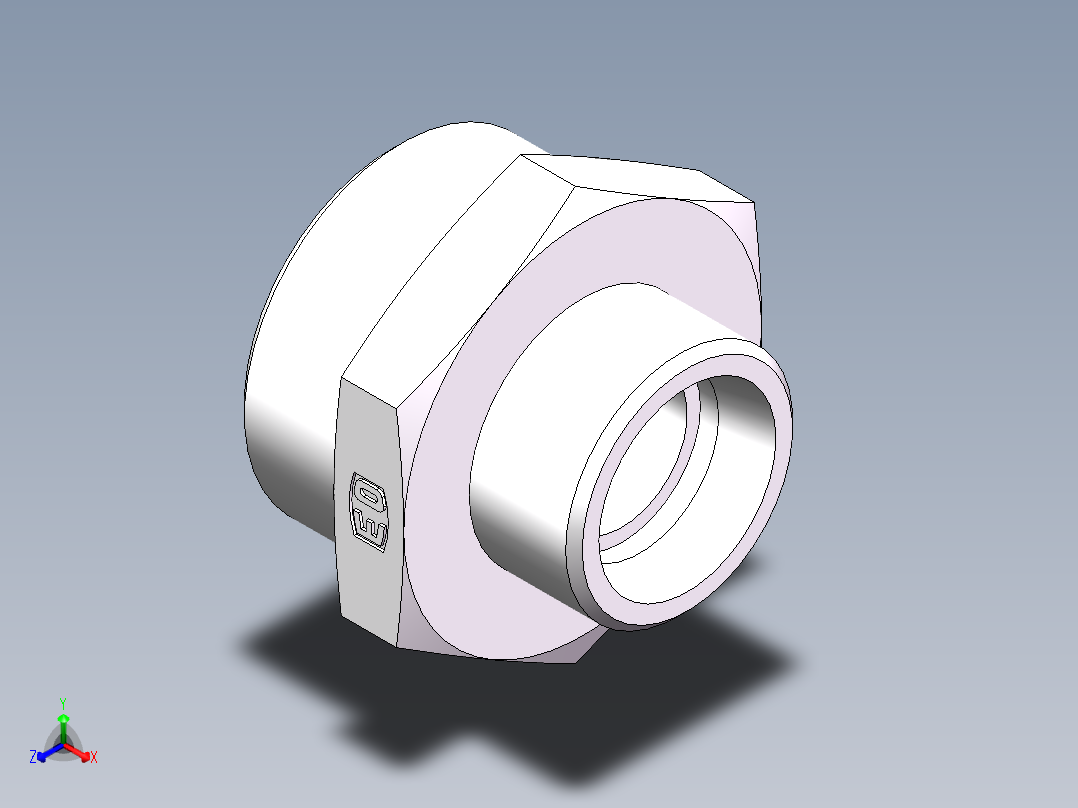 直通变径-GR、1C-26-36主视图