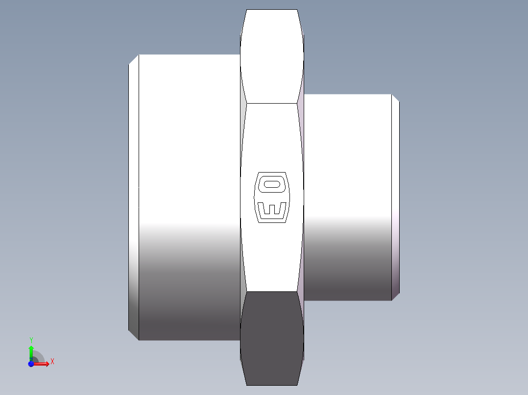 直通变径-GR、1C-26-36前视图