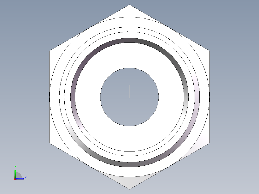 直通变径-GR、1C-26-36左视图