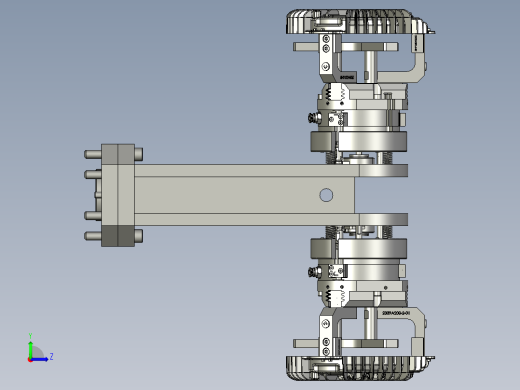铝合金壳体类抓手左视缩略图