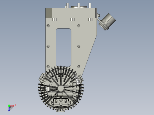 铝合金壳体类抓手俯视缩略图