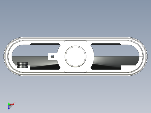 长电视扬声器俯视缩略图