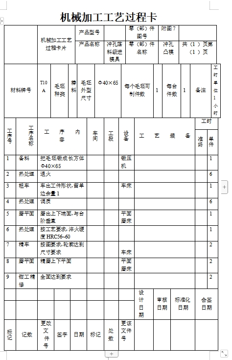 带孔T形空调垫片冲孔落料级进模具设计-冲压模具含7张CAD图