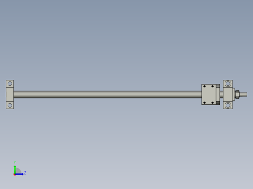 R20丝杠组件左视缩略图