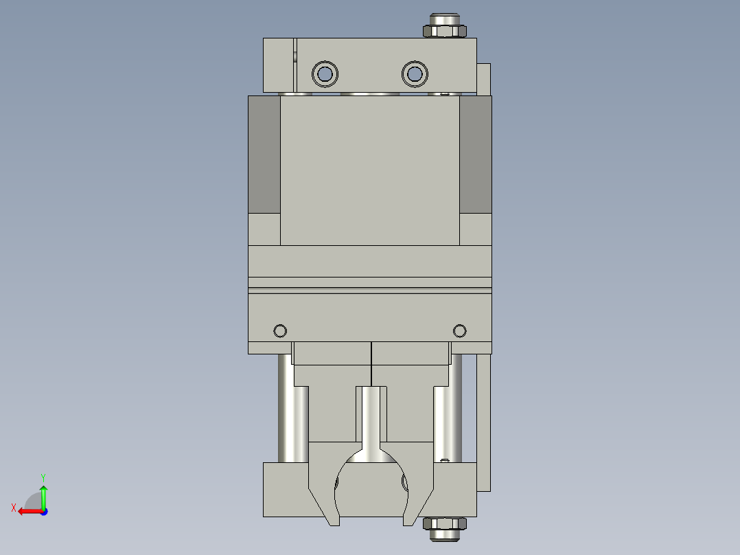 上下取料机构后视图
