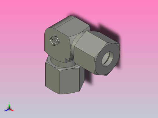 EO管接头弯头W08ZLCF.stp