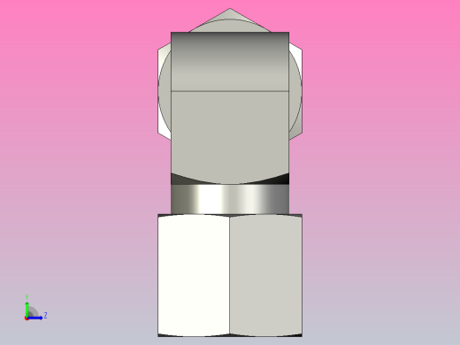 EO管接头弯头W08ZLCF.stp左视缩略图