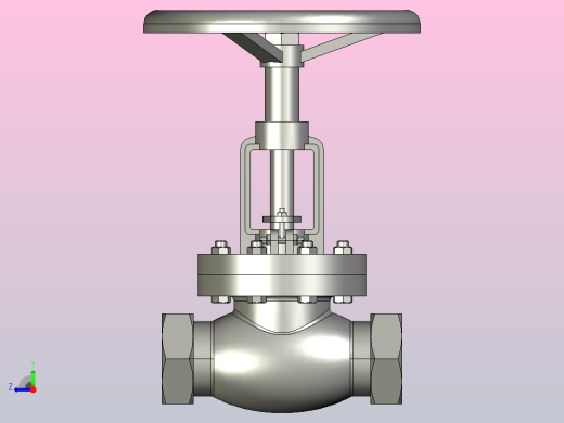 TJ10H-10～25手动调节阀[TJ10H-DN50]右视缩略图