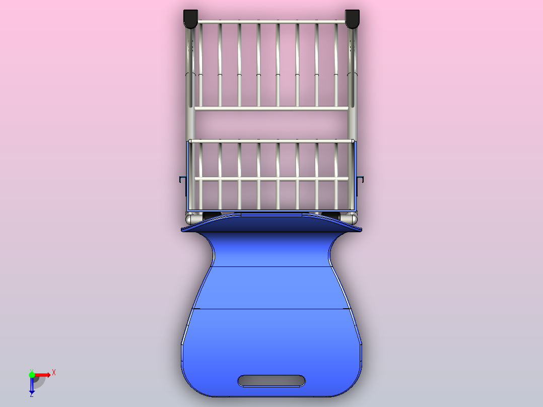 储纳式座椅=55俯视图