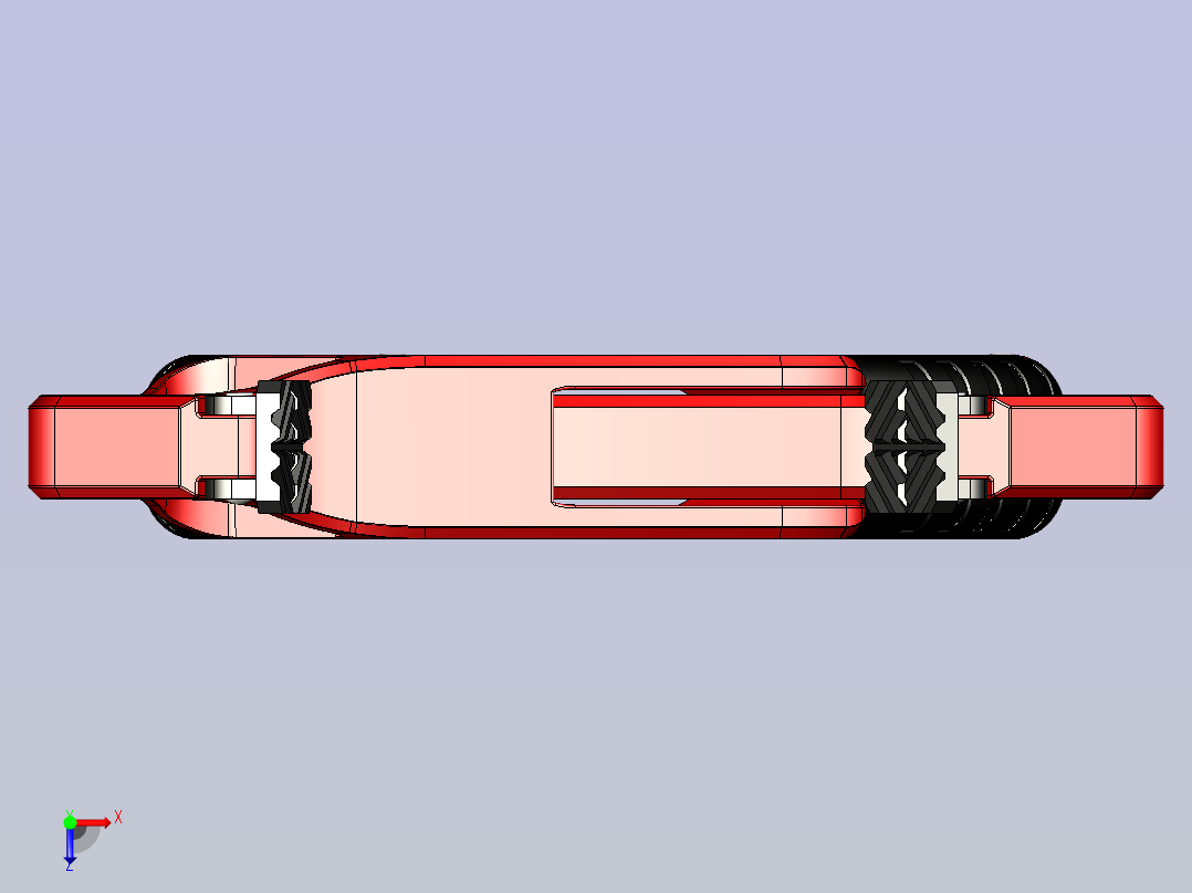 一款木工夹具3D数模图纸俯视图