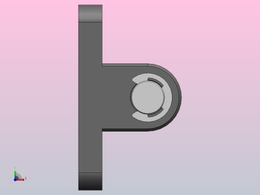 气缸附件固定座F_SE100CB前视缩略图