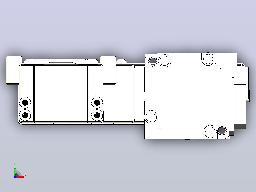钢基模组TPA-KNR-4002C-100A1-MR-H1前视图