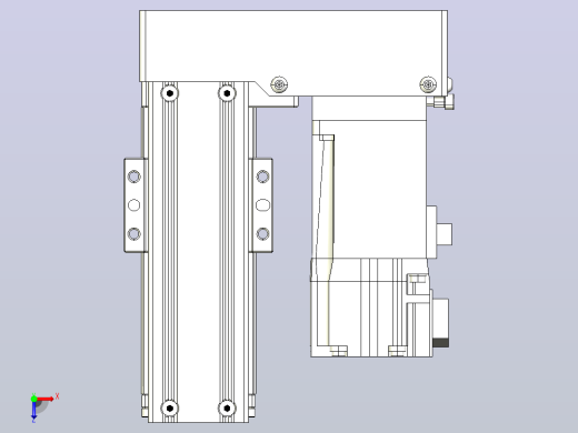 钢基模组TPA-KNR-4002C-100A1-MR-H1俯视缩略图
