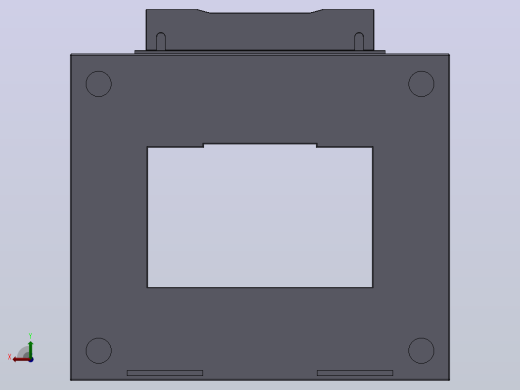 CJH(BH)-0.66系列保护型（P型）电流互感器[CJH(BH)-0.66-125×80Ⅱ-P]后视缩略图