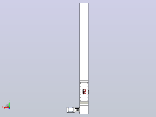 伺服电机集成皮带传动直线执行器TPA-OCB-140-256-L1050-DL-J90-N3后视缩略图