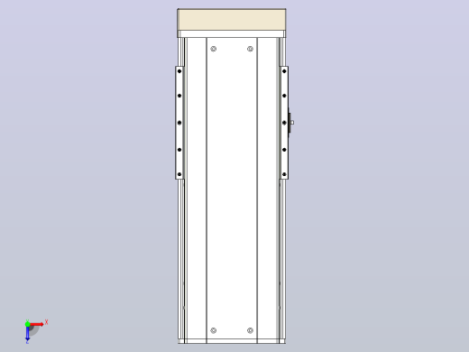 日规模组半封闭丝杆TPA-HNR-220D-3210C-L250-MP-C-P1K-N3俯视缩略图