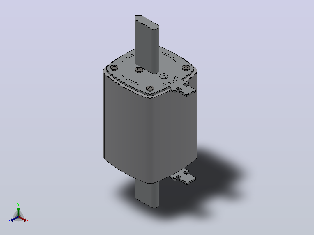 NGTC00-100A 160A快速熔断器[NGTC1]主视图