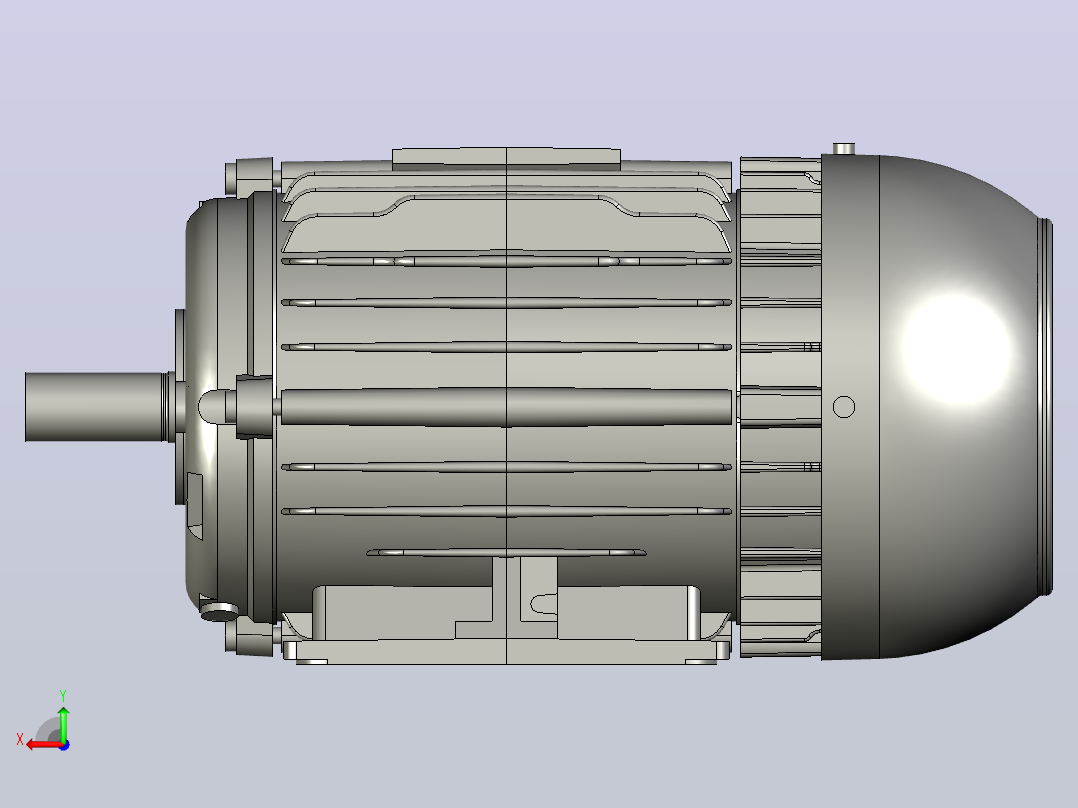 电机w22-ir3-premium-3-cv-4p-l90l-3f-380660-v-60-hz-ic411后视图