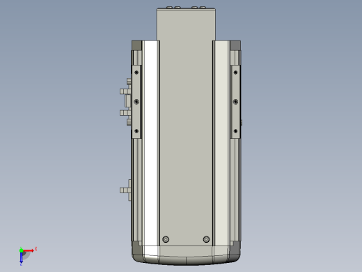 SYS13-100-BM-200W滚珠花健、支撑座、滚珠丝杠、交叉导轨、直线模组俯视缩略图