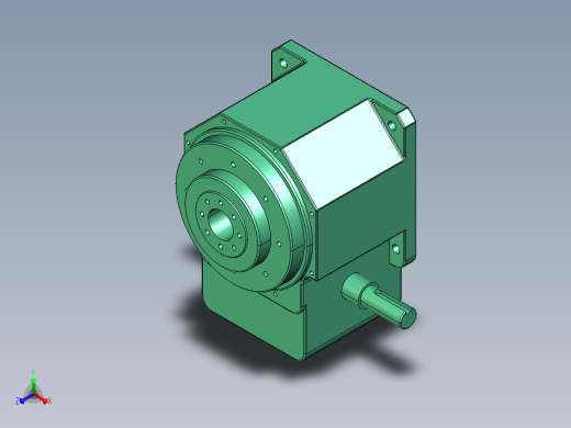 161种凸轮分割器3D模型