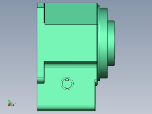 161种凸轮分割器3D模型左视缩略图