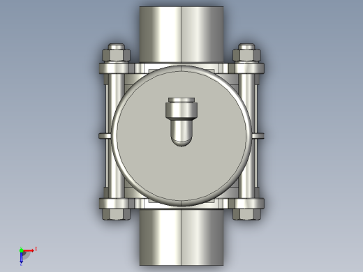 IQQ-08气动焊式球阀[IQQ-08-2s]俯视缩略图
