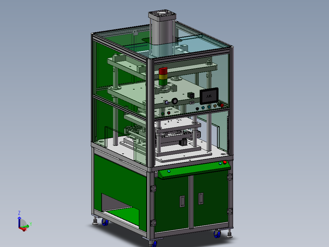 1.5T气缸气动式压机sw17可编辑