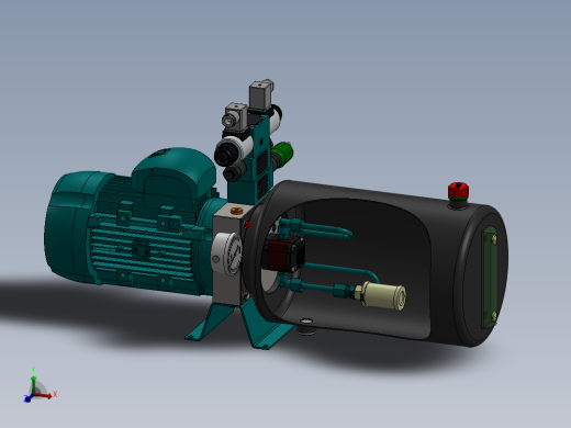 微型1KW液压站SW2013