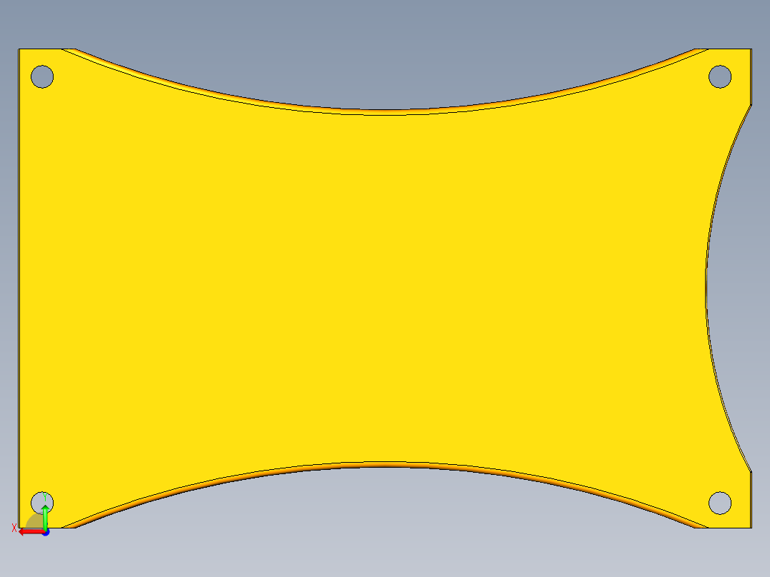 电脑椅设计后视图