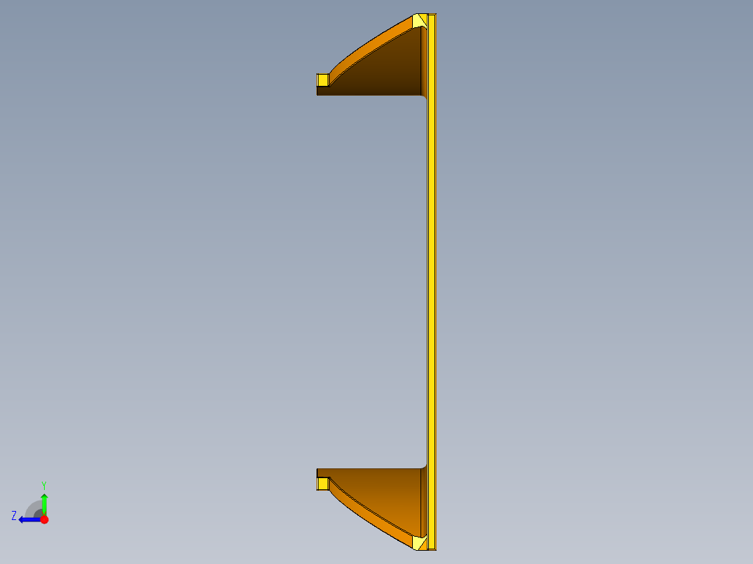 电脑椅设计右视图