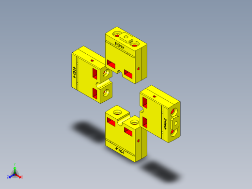 4套油管模具图纸